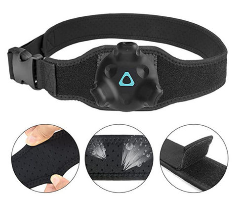 Dây đeo game VR dùng cho thắt lưng và tay. Chúng đàn hồi và thoải mái trên đầu và chân